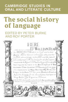 Paperback The Social History of Language Book