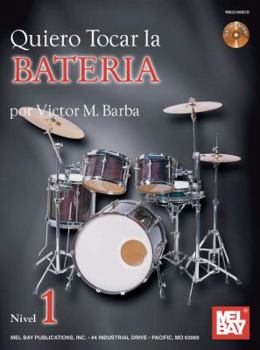 Paperback Quiero Tocar La Bateria Book/CD Set (Spanish Edition) [Spanish] Book