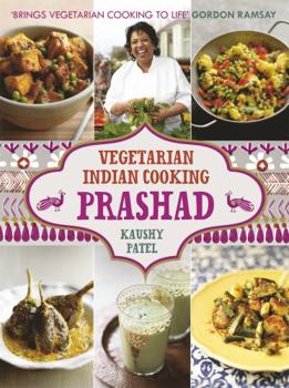 Hardcover Prashad Cookbook: Indian Vegetarian Cooking Book