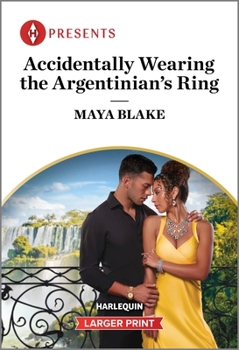 Mass Market Paperback Accidentally Wearing the Argentinian's Ring [Large Print] Book