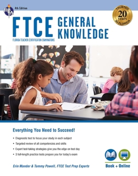 Paperback FTCE General Knowledge 4th Ed., Book + Online Book