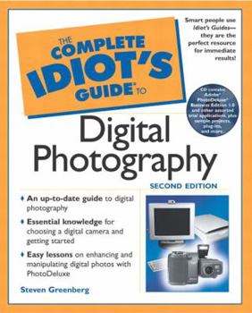 Paperback The Complete Idiot's Guide to Digital Photography [With CDROM] Book