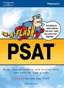 Paperback In-A-Flash PSAT, 5e Book