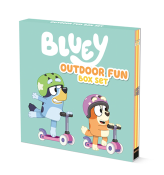 Paperback Bluey Outdoor Fun Box Set Book