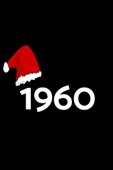 1960: Christmas Theme Gratitude 100 Pages 6" x 9" Notebook