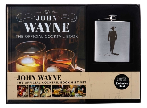 Paperback John Wayne: The Official Cocktail Book Gift Set Book
