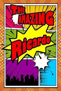 Paperback The Amazing Ricardo: Isometric Dot Paper Portrait Notebook Feature 120 Pages 6x9 Book