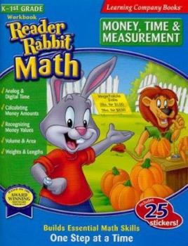 Paperback Reader Rabbit Math: Money, Time & Measurement Book