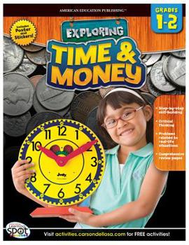 Paperback Time & Money, Grades 1 - 2 (Exploring) Book