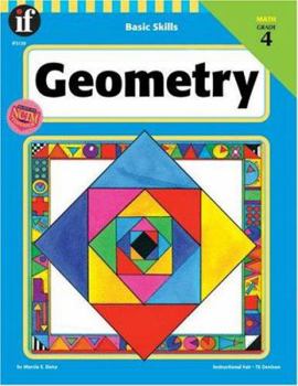 Paperback Geometry, Grade 4 Book
