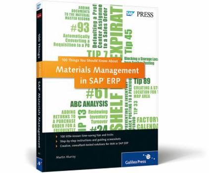 Paperback Materials Management in SAP Erp: 100 Things You Should Know About... Book