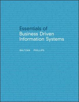 Paperback Essentials of Business Driven Information Systems Book