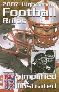 Paperback High School Football Rules Simplified & Illustrated Book
