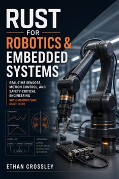 Paperback Rust for Robotics & Embedded Systems: Real-Time Sensors, Motion Control, and Safety-Critical Engineering with Memory-Safe Rust Code Book