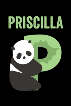 Paperback Priscilla: Animals Coloring Book for Kids, Weekly Planner, and Lined Journal Animal Coloring Pages. Personalized Custom Name Init Book