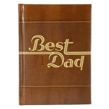 Imitation Leather To the Best Dad in the World Book