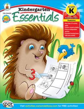 Paperback Kindergarten Essentials, Grade K Book