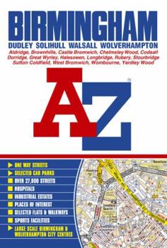 Paperback Birmingham Street Atlas (A-Z Street Atlas) Book