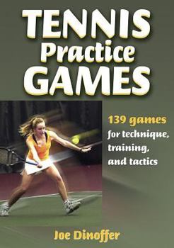Paperback Tennis Practice Games Book