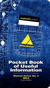 Paperback Asphalt Pocket Book of Useful Information Book