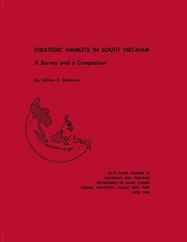 Paperback Strategic Hamlets in South Vietnam: A Survey and Comparison Book
