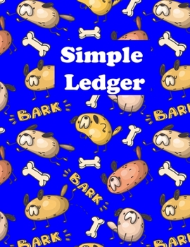 Simple Ledger: Cash Book Accounts Bookkeeping Simple Income Expense | Book Accounting Ledger Book Simple for Bookkeeping Journal for Small Business ... and Expenses | Simple Cash Book Easy Accounts