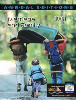Paperback Annual Editions: Marriage and Family 00/01 Book