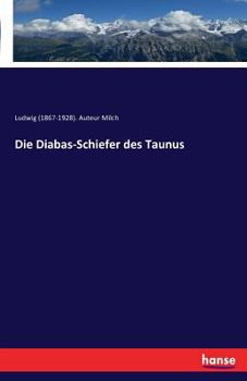 Die Diabasschiefer Des Taunus