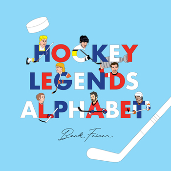 Hardcover Hockey Legends Alphabet Book