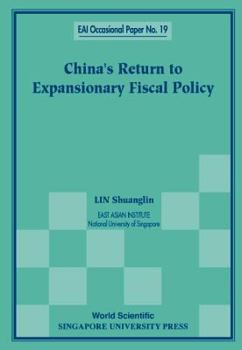 Paperback China's Return to Expansionary Fiscal Policy Book