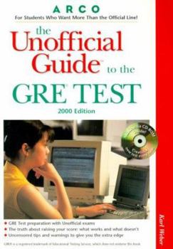 Paperback UG/The GRE W/CD-ROM 2000 Edition Book