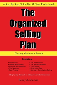 Paperback The Organized Sales Plan Book
