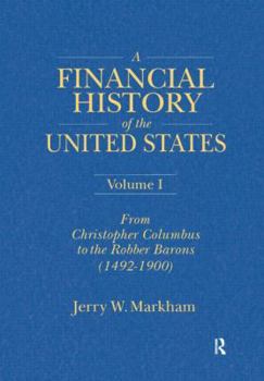 Hardcover A Financial History of the United States (3-volume set) Book