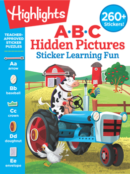 Paperback ABC Hidden Pictures Sticker Learning Fun Book