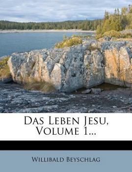 Paperback Das Leben Jesu, Volume 1... [German] Book