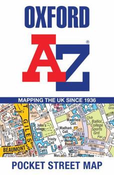 Map Oxford A-Z Pocket Street Map Book