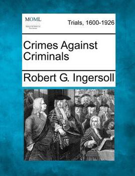 Paperback Crimes Against Criminals Book