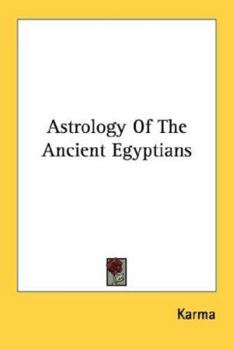 Paperback Astrology Of The Ancient Egyptians Book