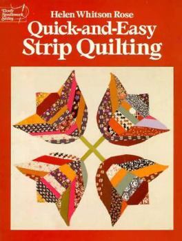 Paperback Quick-And-Easy Strip Quilting Book