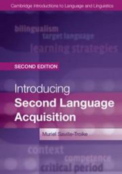 Printed Access Code Introducing Second Language Acquisition Book