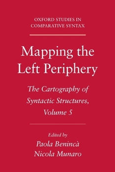 Paperback Mapping the Left Periphery Book