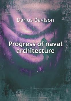 Paperback Progress of naval architecture Book