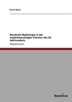 Paperback Nordische Mythologie in der englischsprachigen Literatur des 20. Jahrhunderts [German] Book