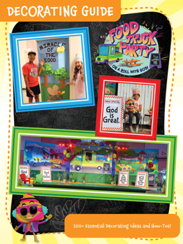 Paperback Vacation Bible School (Vbs) Food Truck Party Decorating Guide: On a Roll with God! Book