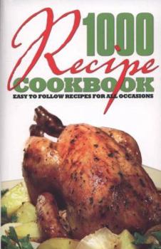 Paperback 1000 Recipe Cookbook Book