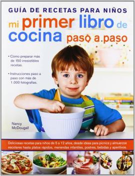 Hardcover Mi Primer Libro de Cocina Paso a Paso: Guía de Recetas para Niños (Spanish Edition) [Spanish] Book