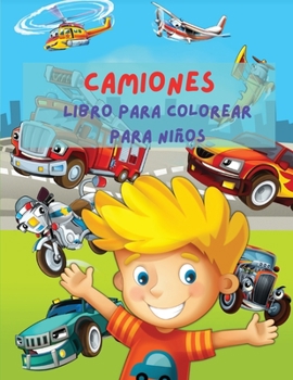 Paperback Camiones Libro Para Colorear Para ni?os [Spanish] Book