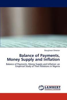 Paperback Balance of Payments, Money Supply and Inflation Book