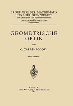 Paperback Geometrische Optik [German] Book