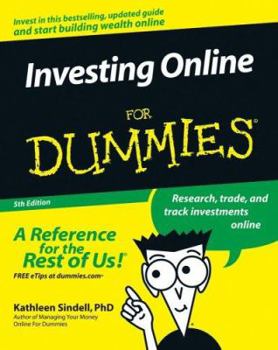 Investing Online for Dummies, 5th Edition - Book  of the Dummies